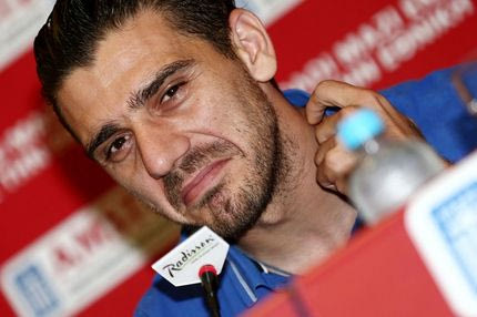 Συνθήματα κατά Κατσουράνη στο ΟΑΚΑ