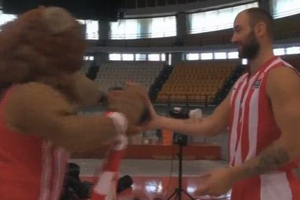 Η παρακάμερα από τη Media Day του Ολυμπιακού