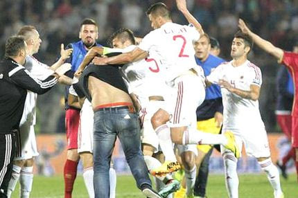 O Αλβανός Αντι Λίλα του ΠΑΣ στα επεισόδια (video+photos)