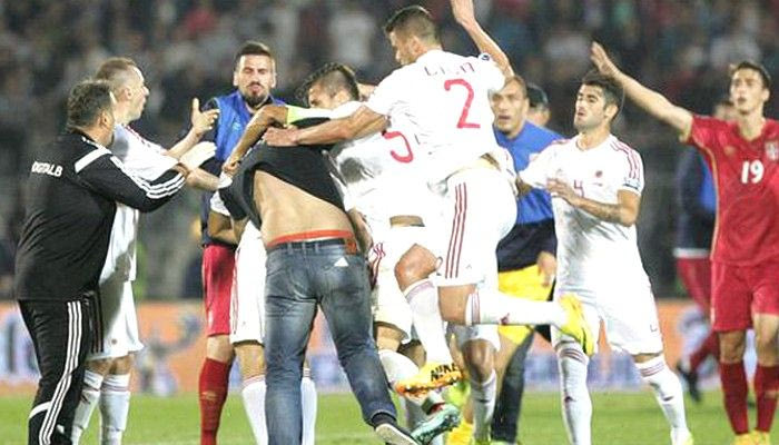 O Αλβανός Αντι Λίλα του ΠΑΣ στα επεισόδια (video+photos)