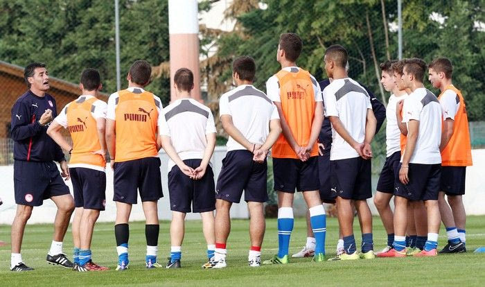 Ο Μίτσελ προπόνησε το Elite Group