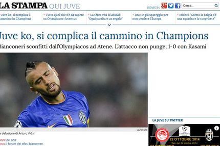 Ιταλικά ΜΜΕ: “Θρήνος στην Ελλάδα για Γιουβέντους”