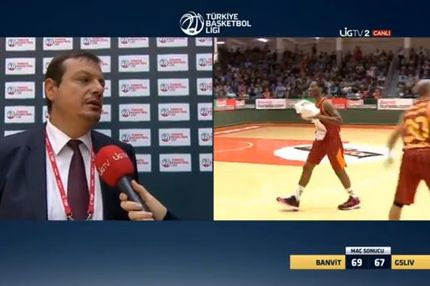 O Nόλαν πετά πετσέτα προς το μέρος του Αταμάν (VIDEO)