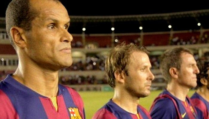 Ξανά με φανέλα της Μπαρτσελόνα ο Ριβάλντο (VIDEO)