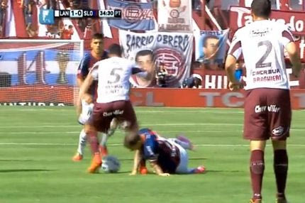 Σοκαριστικός τραυματισμός στην Αργεντινή (VIDEO)