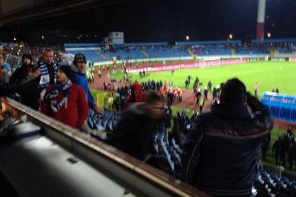 Διακοπή λόγω επεισοδίων στο Σλόβαν-Σπάρτα (VIDEO+PHOTOS)