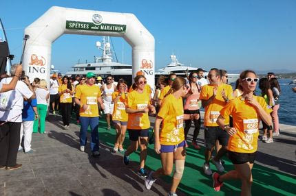 Η ΙΝG Ελλάδος Χρυσός Χορηγός στο Spetses mini Marathon 2014