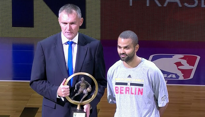 Βραβεύτηκε ο Τόνι Πάρκερ