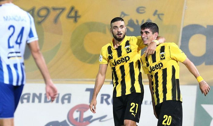 Τα γκολ της ΑΕΚ στα Χανιά (VIDEOS)