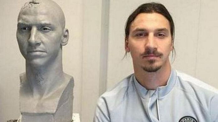 Έτοιμο το κέρινο ομοίωμα του Ζλάταν (PHOTO)