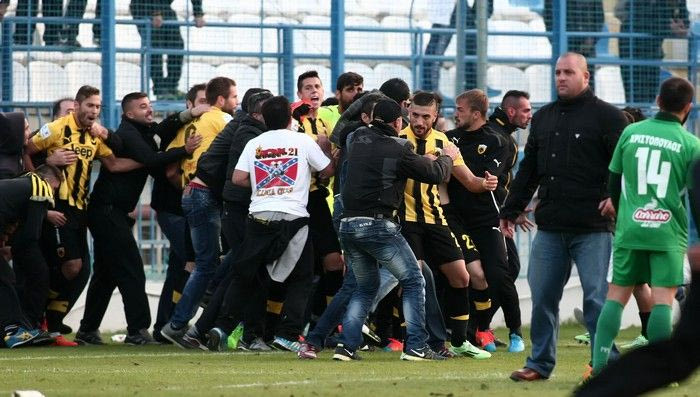 Η ανατροπή της ΑΕΚ και οι έξαλλοι πανηγυρισμοί (PHOTOS+VIDEOS)