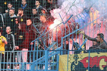 Πρόστιμο στην ΑΕΚ για τα επεισόδια της Ριζούπολης