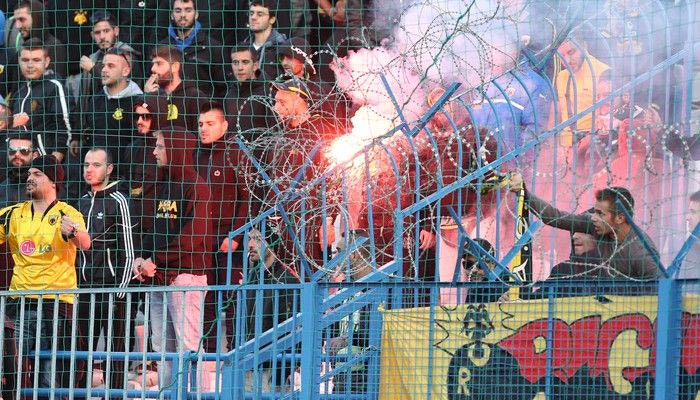 Πρόστιμο στην ΑΕΚ για τα επεισόδια της Ριζούπολης