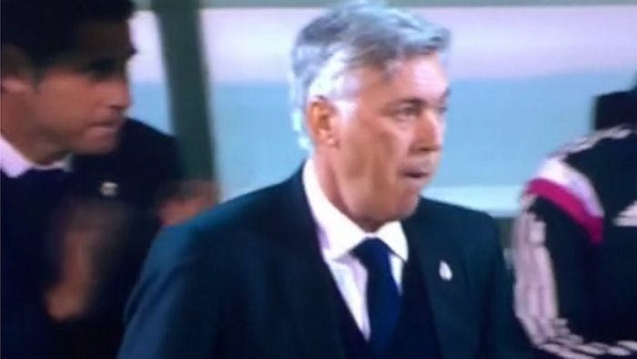 Πανηγυρισμός αλά… Ρονάλντο από τον Αντσελότι (VIDEO)