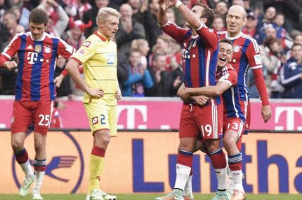 12η αγ.: Ασταμάτητη η Μπάγερν, μία από τα ίδια η Ντόρτμουντ (VIDEOS)