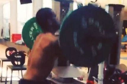 Ο αρσιβαρίστας Ντάνι Άλβες (VIDEO)