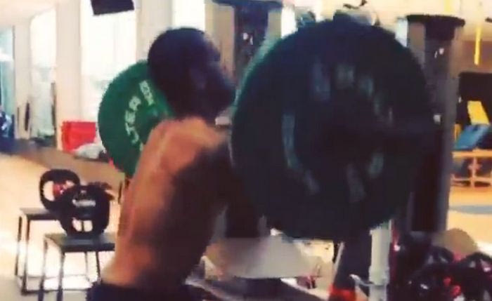 Ο αρσιβαρίστας Ντάνι Άλβες (VIDEO)