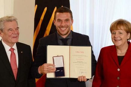 Ο πρόεδρος της Γερμανίας βράβευσε τους πρωταθλητές κόσμου