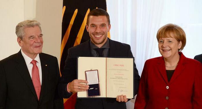 Ο πρόεδρος της Γερμανίας βράβευσε τους πρωταθλητές κόσμου