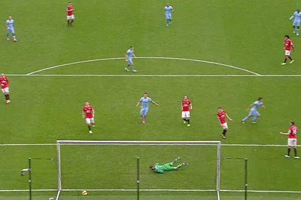 Το γκολ του Αγκουέρο επί της Γιουνάιτεντ (VIDEO)