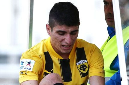 Κάκωση στην ποδοκνημική ο Μάνταλος