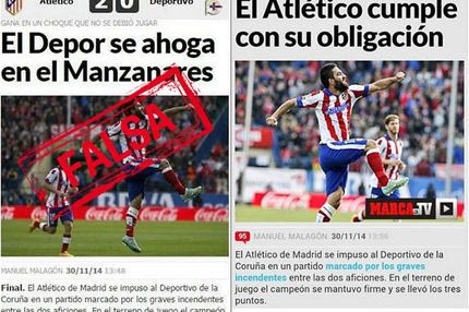 Οργή της “Marca” για το προσβλητικό πρωτοσέλιδο