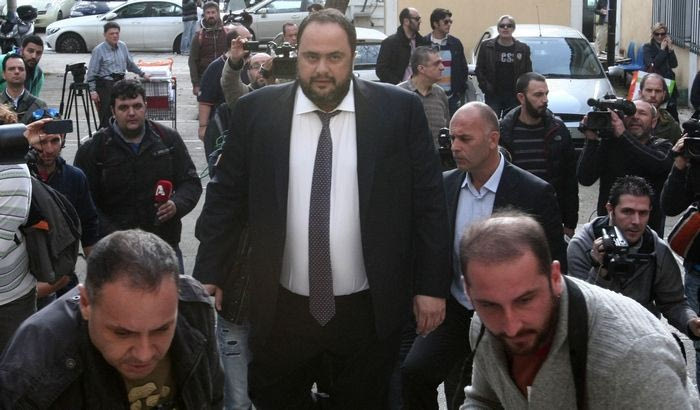 Στην Ευελπίδων ο Μαρινάκης (PHOTOS)