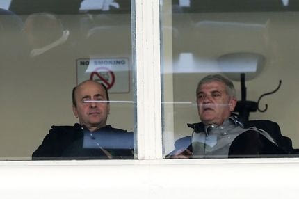 Μαζί παρακολούθησαν τον αγώνα Μελισσανίδης κι Αλαφούζος (PHOTOS)