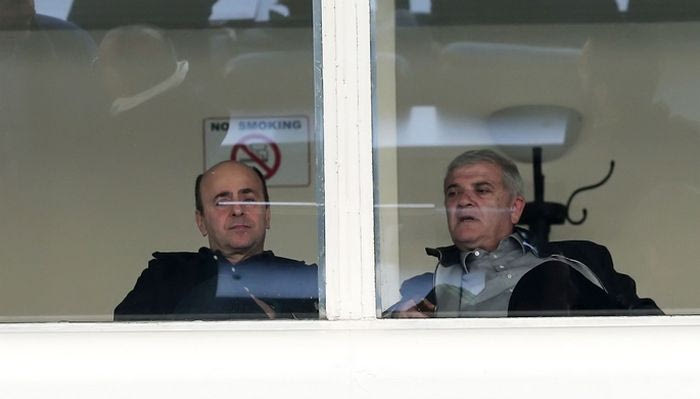 Μαζί παρακολούθησαν τον αγώνα Μελισσανίδης κι Αλαφούζος (PHOTOS)