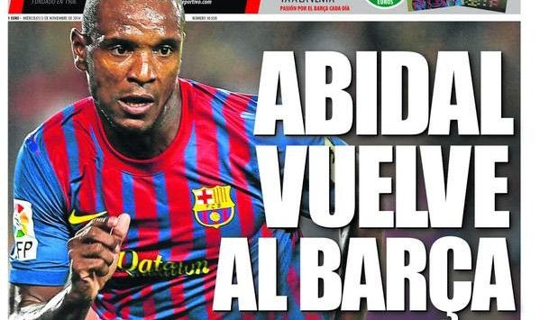 “Ο Αμπιντάλ γυρίζει στην Μπάρτσα”