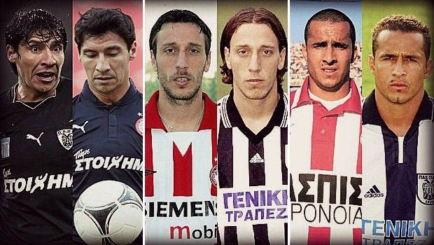 Από τα ασπρόμαυρα στα ερυθρόλευκα: Οι παίκτες που έπαιξαν σε Ολυμπιακό και ΠΑΟΚ (PHOTOS)