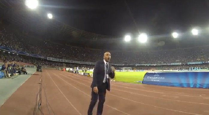 XAMOΣ όταν μπαίνει γκολ στο “Σαν Πάολο” (VIDEO)