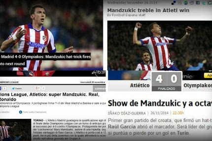 Ο ξένος Τύπος για το Ατλέτικο – Ολυμπιακός (PHOTOS)