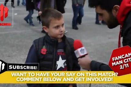 O 10χρονος που έβαλε τα γυαλιά στον Φαν Χάαλ (VIDEO)