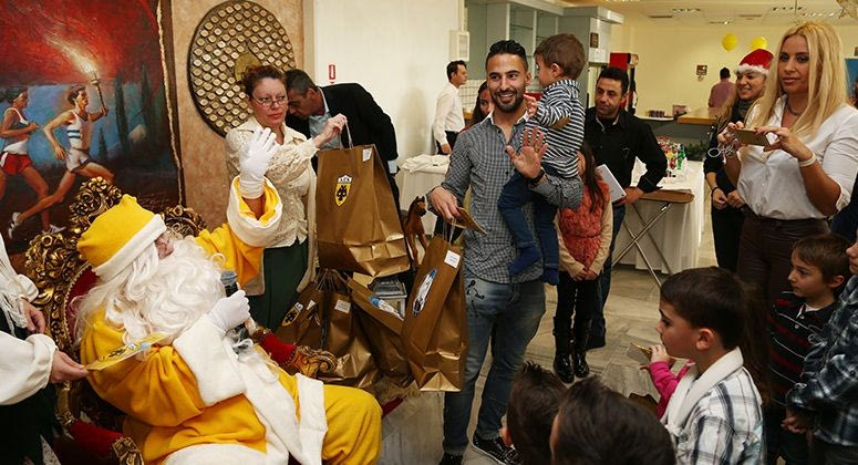 H χριστουγεννιάτικη γιορτή της ΑΕΚ (VIDEO)