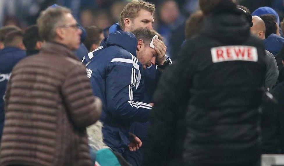 Χτυπήθηκε από αναπτήρα ο βοηθός του Ντι Ματέο (PHOTO)