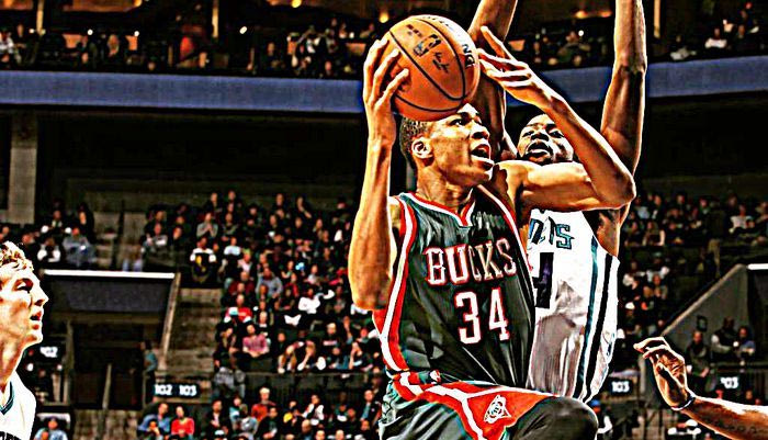 Η τρομερή βραδιά του Αντετοκούνμπο απέναντι στους Χόρνετς (VIDEO)