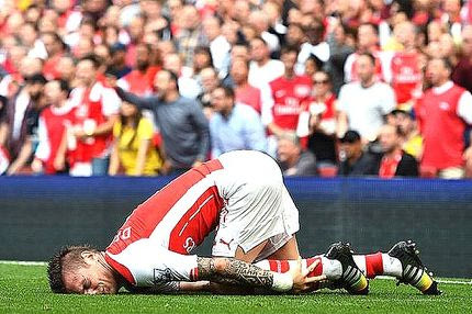 Αρσεναλ: Η ομάδα με τους περισσότερους τραυματισμούς την τελευταία 10ετία