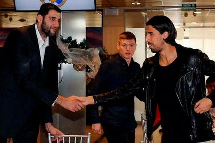 Μαζί το ποδόσφαιρο και το μπάσκετ της Ρεάλ (PHOTOS)