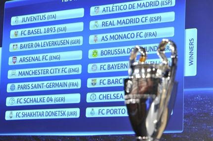 Η κλήρωση των 16 του Champions League