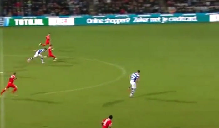 Γκολάρα από τα 50 μέτρα στην Ολλανδία (VIDEO)