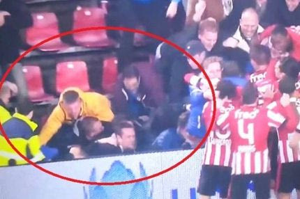 Κατέρρευσε κιγκλίδωμα και σώθηκαν από θαύμα (VIDEO)