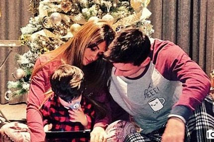 “Χριστουγεννιάτικος” Μέσι (PHOTO)