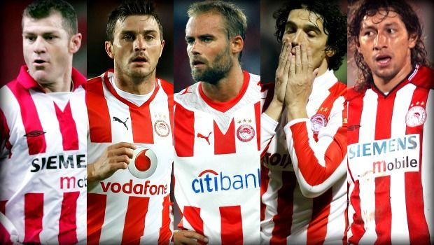 Η δεκάδα ξένων αμυντικών που εμπιστεύτηκε ο Ολυμπιακός τα τελευταία 15 χρόνια