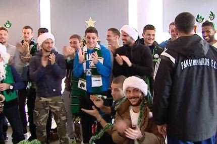Οι πρωτοχρονιάτικες ευχές της ΠΑΕ Παναθηναϊκός (VIDEO)