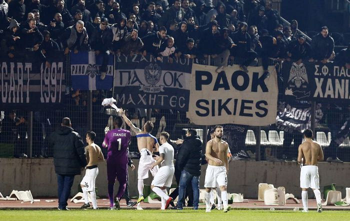 Η παρακάμερα του Λεβαδειακός – ΠΑΟΚ (VIDEO)