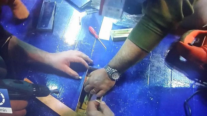 Έσπασε το παρκέ του Παλαντέζιο (VIDEO)