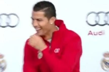 “Λύθηκε” στα γέλια ο Ρονάλντο (VIDEO)