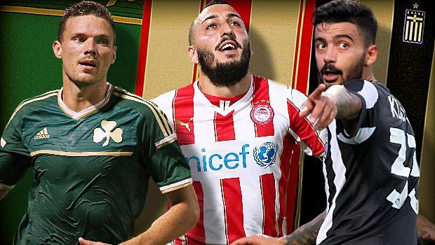 Η απόλυτη σύγκριση Ολυμπιακού, ΠΑΟ και ΠΑΟΚ