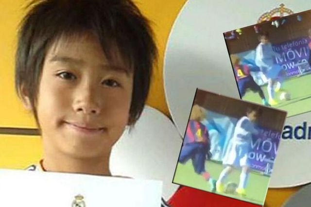 10χρονο αστέρι της Ρεάλ “χαζεύει” πιτσιρικά της Μπαρτσελόνα (VIDEO)